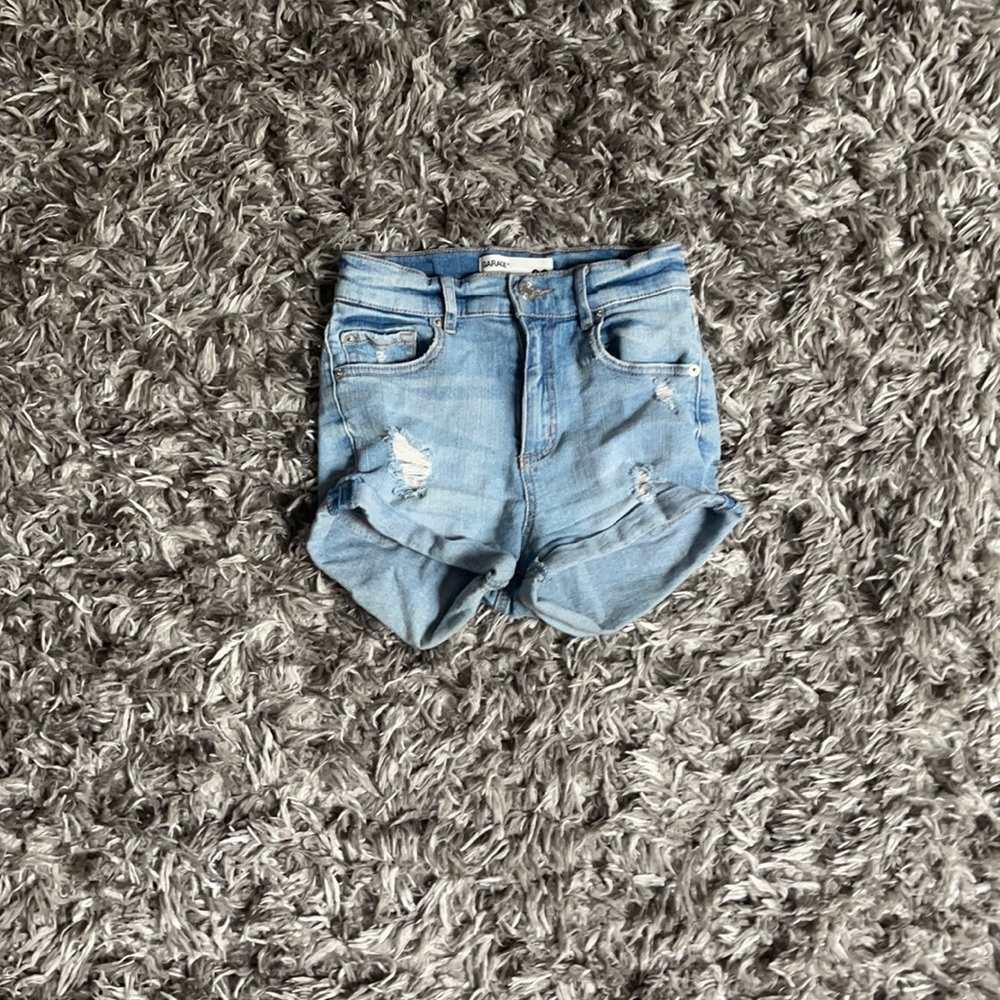 GARAGE Denim shorts HIGH RISE